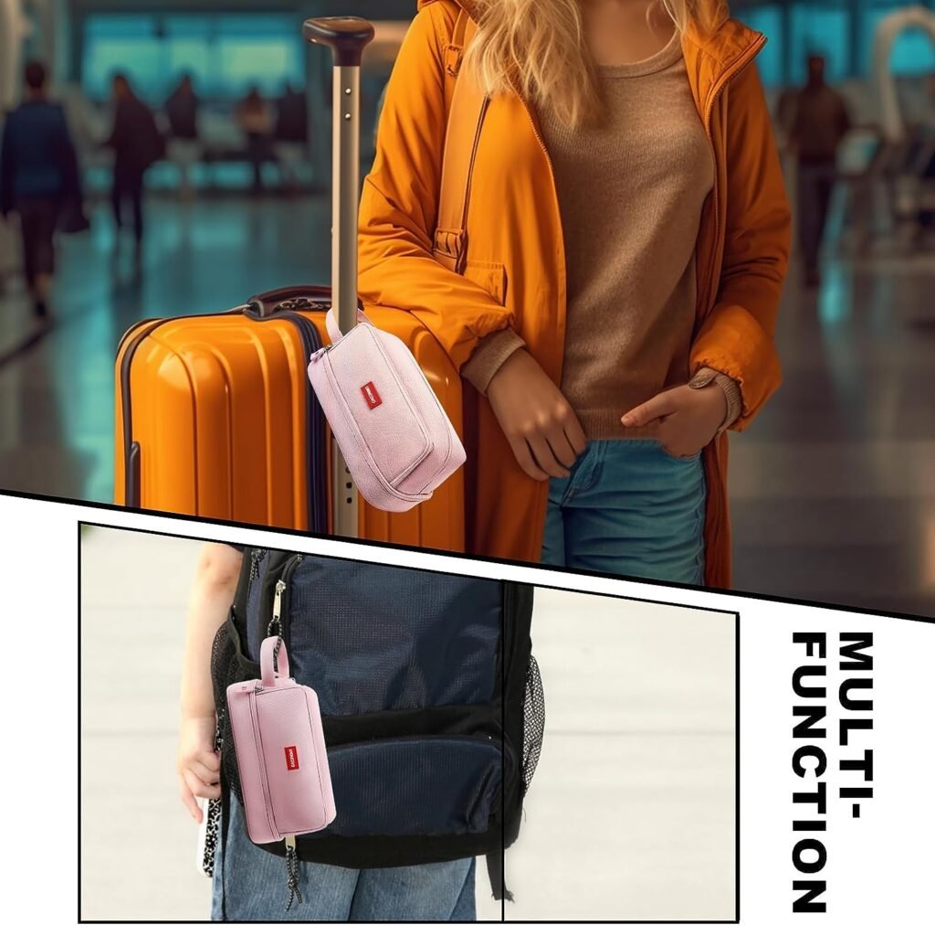 Unineovo Pencil Case School Supplies Office Supplies Double Layer Large Capacity Pencil Pouch Aesthetic Make Up Bag Multifunction Organizer Box Back to School Supplies for Teen Girls College Students