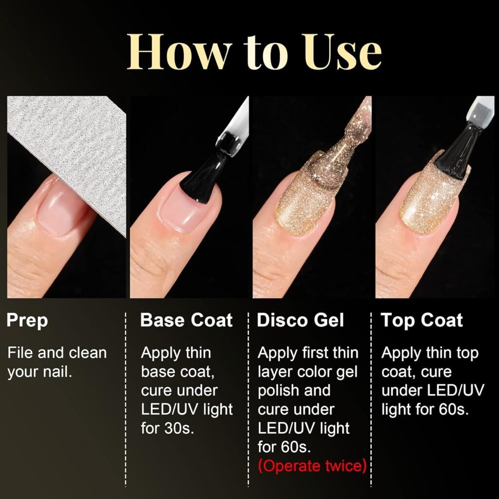 gelike ec Solid Gel Polish, Gel Nail Polish 5 colors Pink Green Cream Gel Nail Polish Set, Blue Pudding Gel Kit, Cured Required, Nail Art Salon, Home DIY with Brush- 2023 Spring Summer Colors