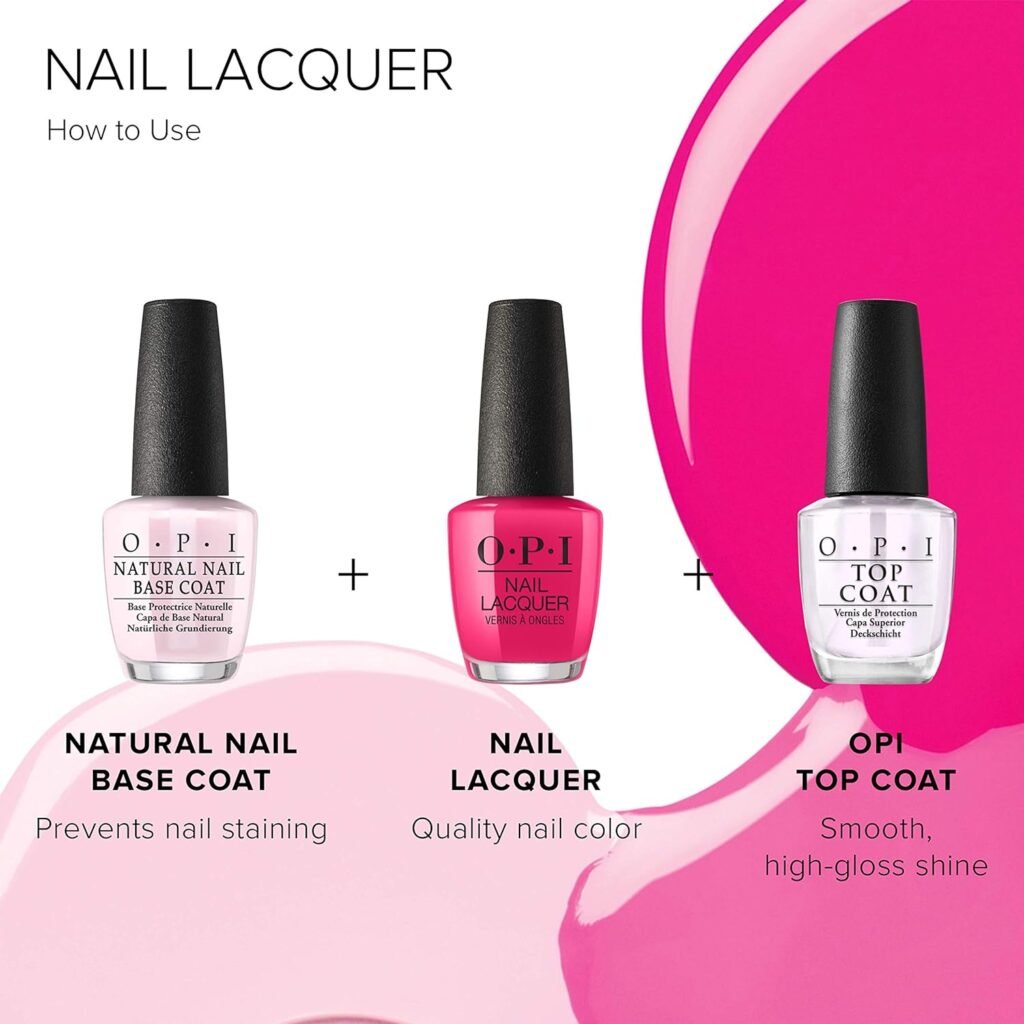 OPI Nail Lacquer, Purple Nail Polish, Lavender Nail Polish, 0.5 fl oz