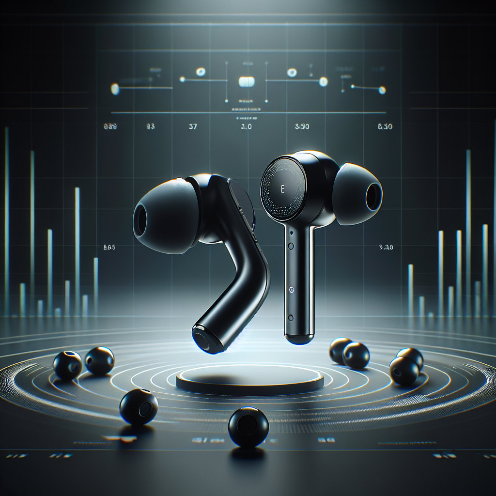 Bluetooth Headphones Wireless Earbuds 80hrs Playtime Wireless Charging Case Digital Display Sport Ear buds with Earhook Premium Deep Bass IPX7 Waterproof Over-Ear Earphones for Phone Laptop Mint Green