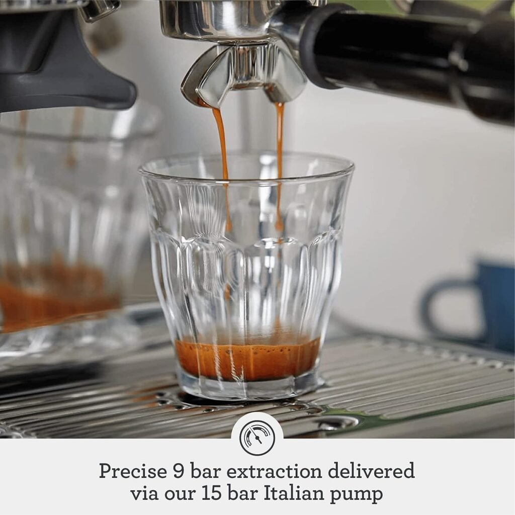 Breville Barista Express Espresso Machine, Black Sesame, BES870BSXL, 2
