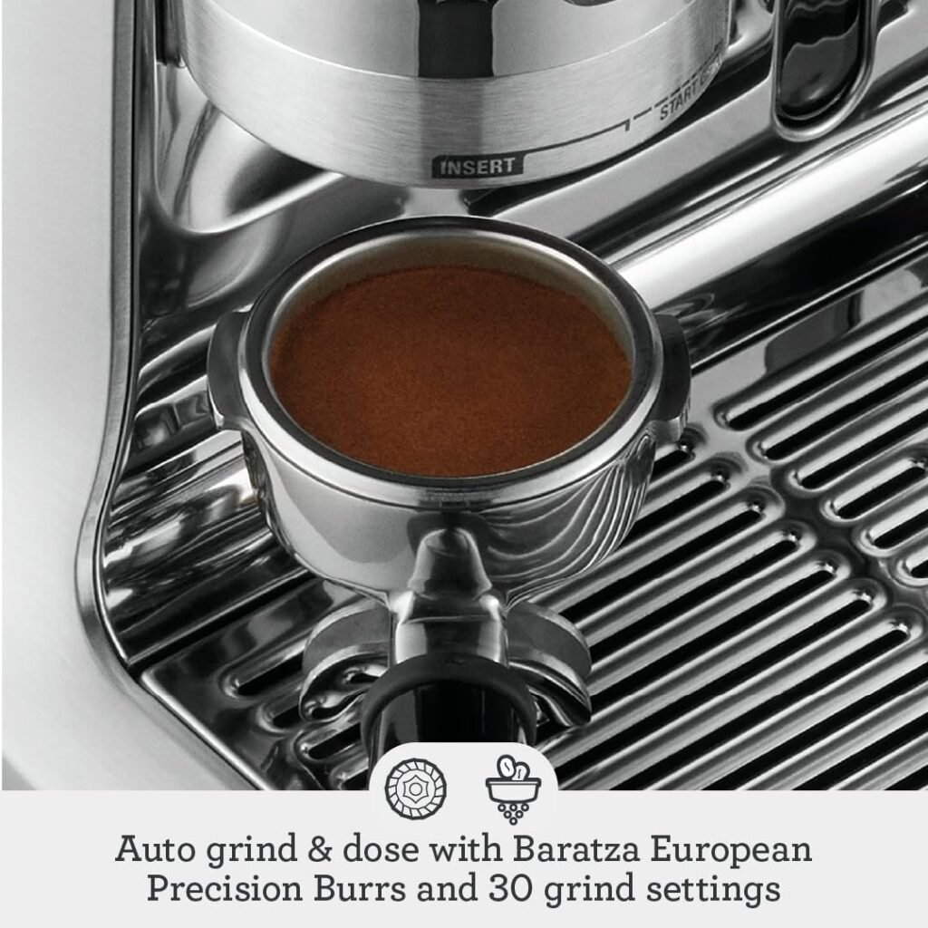 Breville the Barista Pro Espresso Machine, Medium, Brushed Stainless Steel